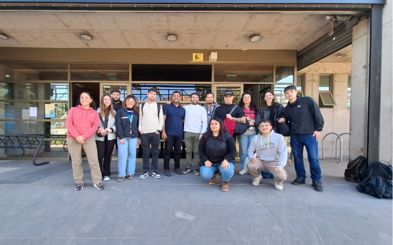 Estudiantes de Administración Pública Usach visitan la Corporación de Deportes de Estación Central