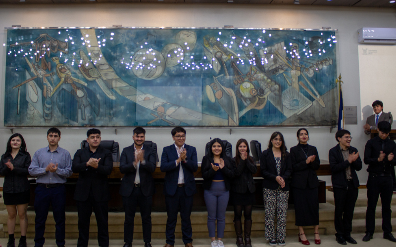 Cambio de mando en el Centro de Estudiantes de Administración Pública de la FAE Usach