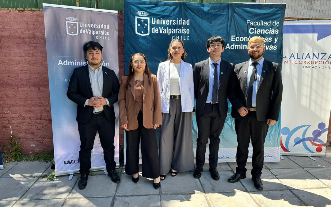 Estudiantes de Administración Pública Usach participan en el IV Congreso Estudiantil de la Alianza Anticorrupción UNCAC