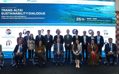 Académico del DGPP participa en encuentro internacional sobre capital natural y minería sostenible en Mongolia